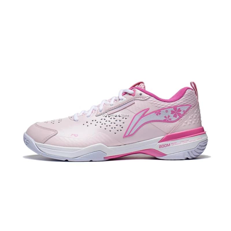 LI-NING WOMEN'S BLADE DF-01 PRO BADMINTON SHOES - SAKURA