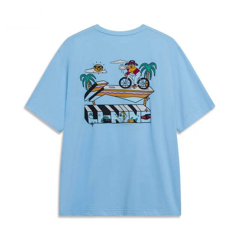 王楚欽LI-NING 【王楚欽】LI-NINGコラボTシャツ M グラフィック 