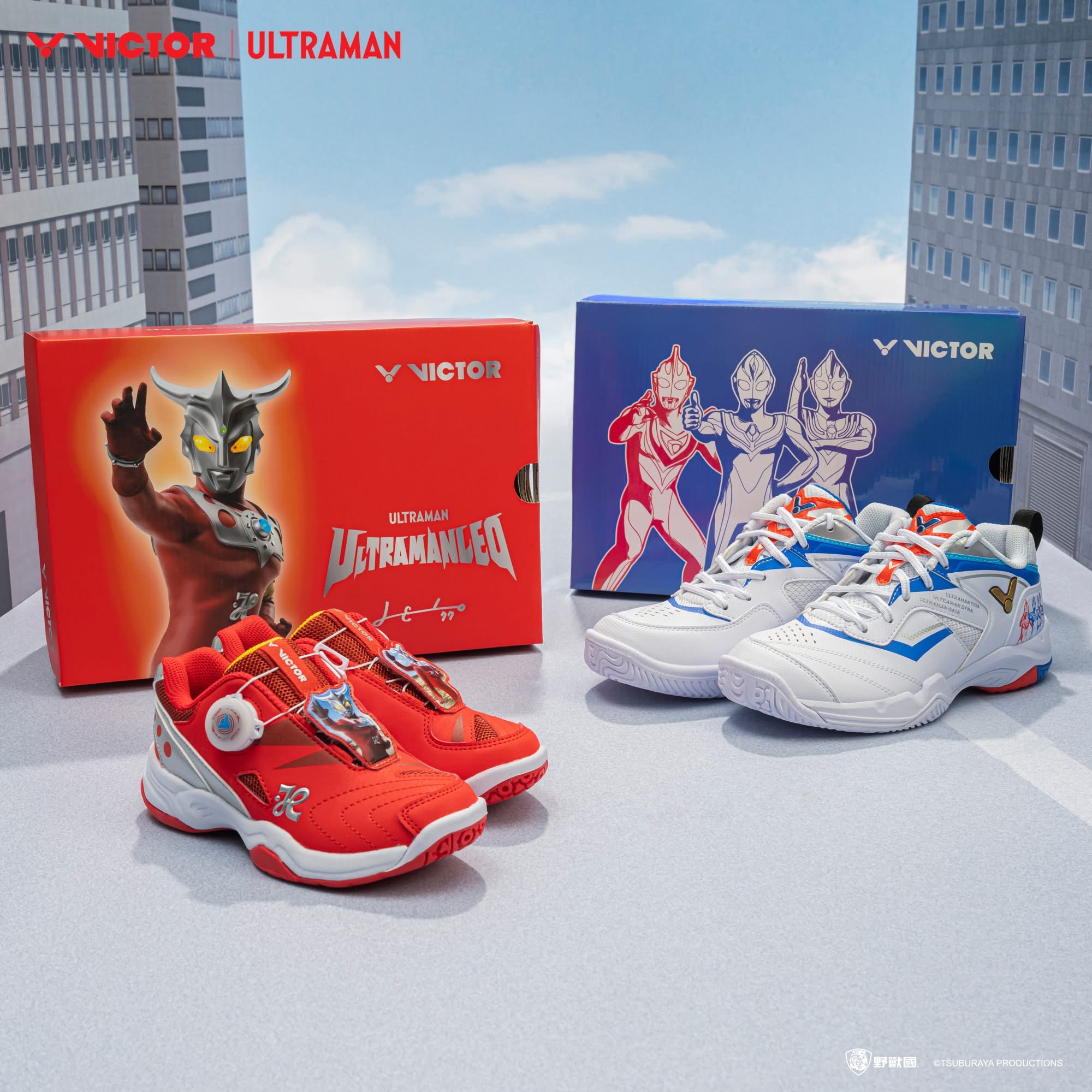 VICTOR X ULTRAMAN Collection Badminton Shoes P-UTM